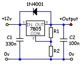 Стабилизатор напряжения 5 вольт кренка. Lm стабилизатор 5 вольт схема включения. Стабилизатор на крен5а схема. Стабилизатор л7812 схема включения. Делитель напряжения для ардуино на 12 вольт.
